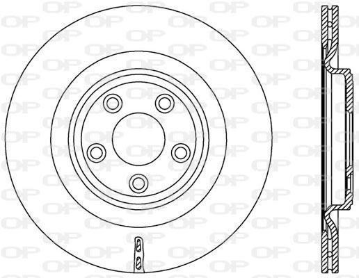 OPEN PARTS Тормозной диск BDR2578.20